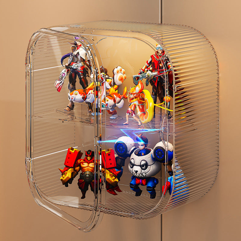 Acrylic display case for Minifigure Action Figures, lego minifigure display case