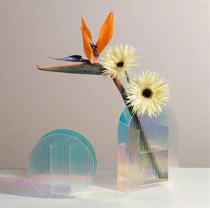 Wonderful Acrylic Clear Vase: the art of injecting life