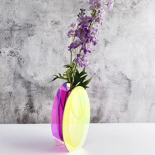 Acrylic creative vase: show your art of life