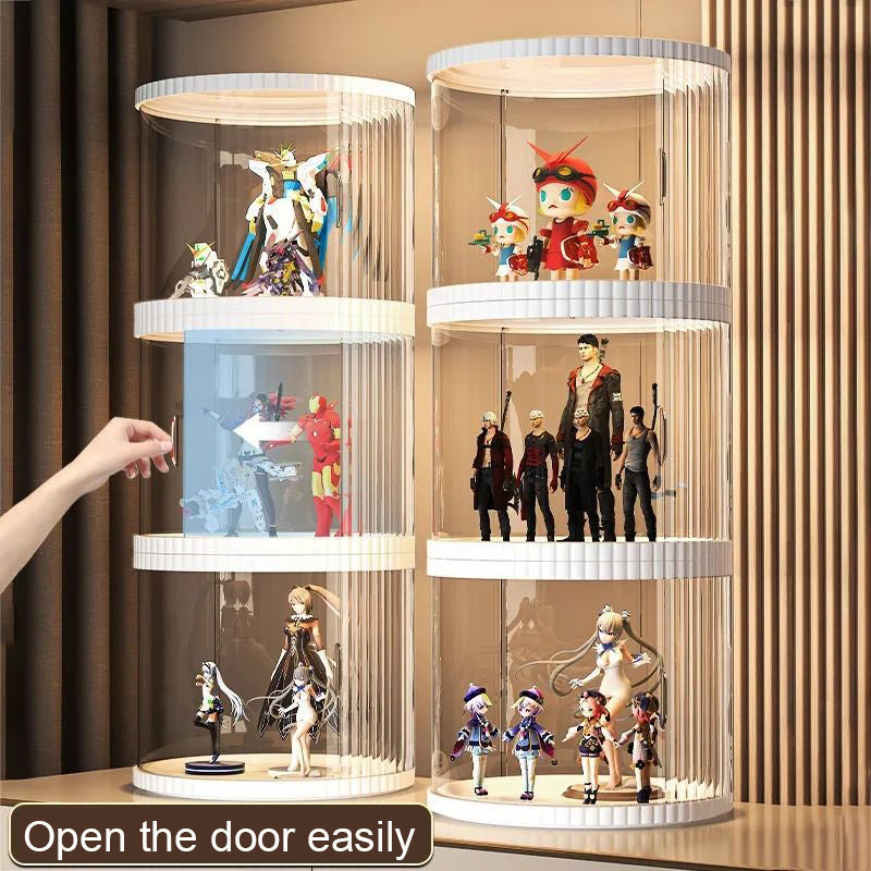 Acrylic display case, Clear LEGO storage, Garage Kits for collectibles